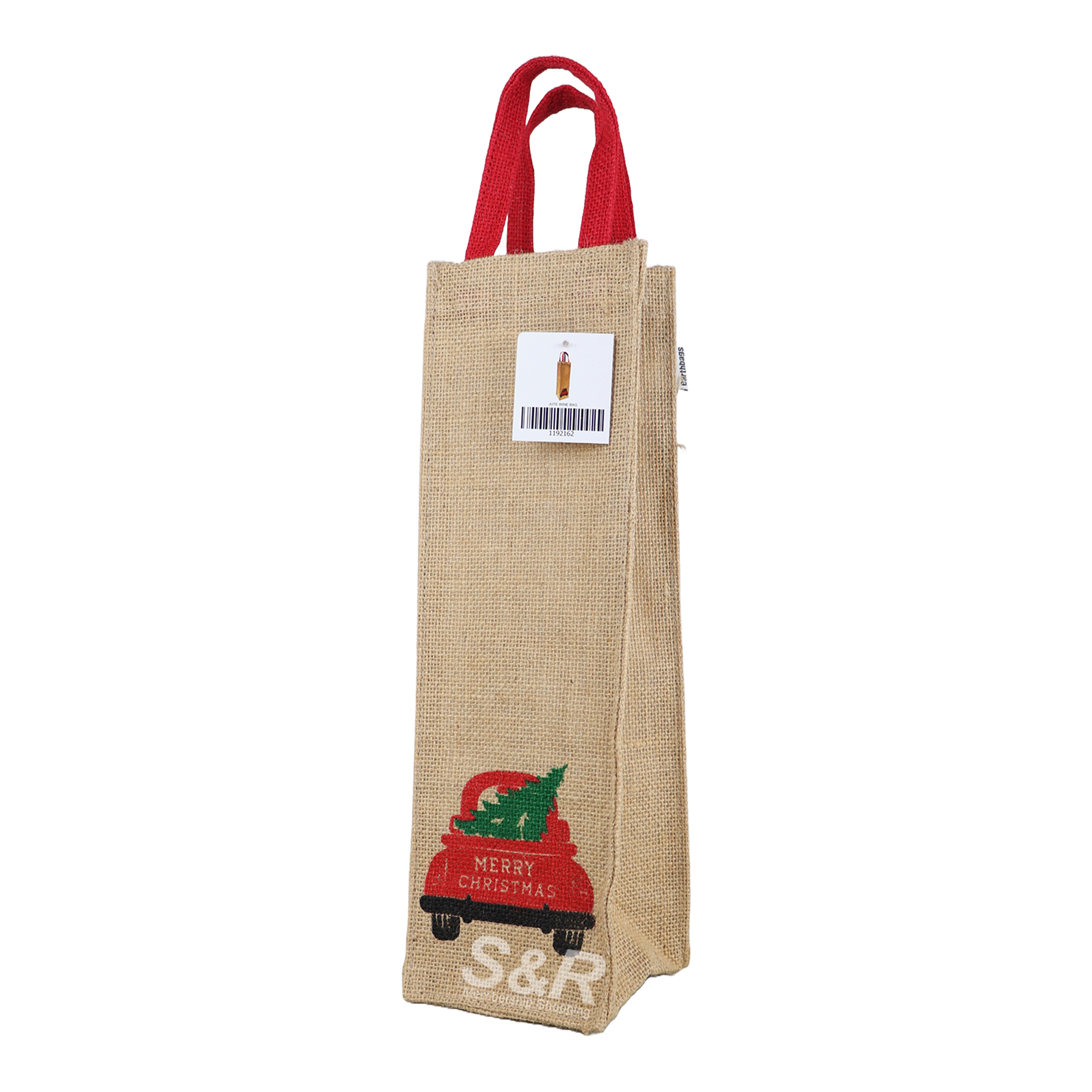 Earthbags Jute Wine Bag 1pc